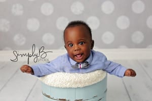 edmonton baby boy in bucket