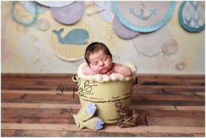 edmonton newborn photographer nautical theme