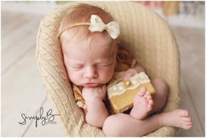 edmonton newborn photographer baby girl