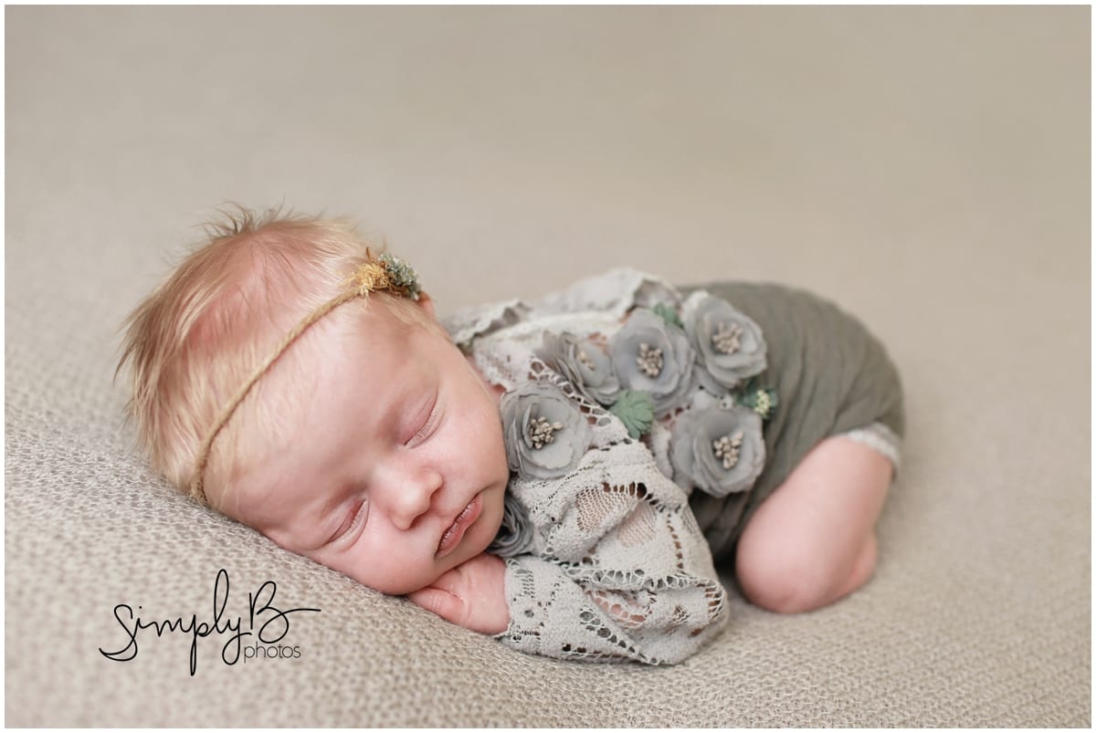 edmonton newborn photographer floral