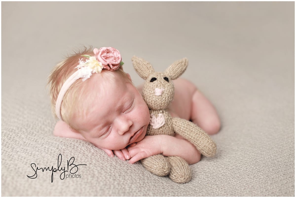 edmonton newborn photographer little bunny