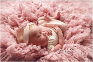 edmonton newborn photographer floral