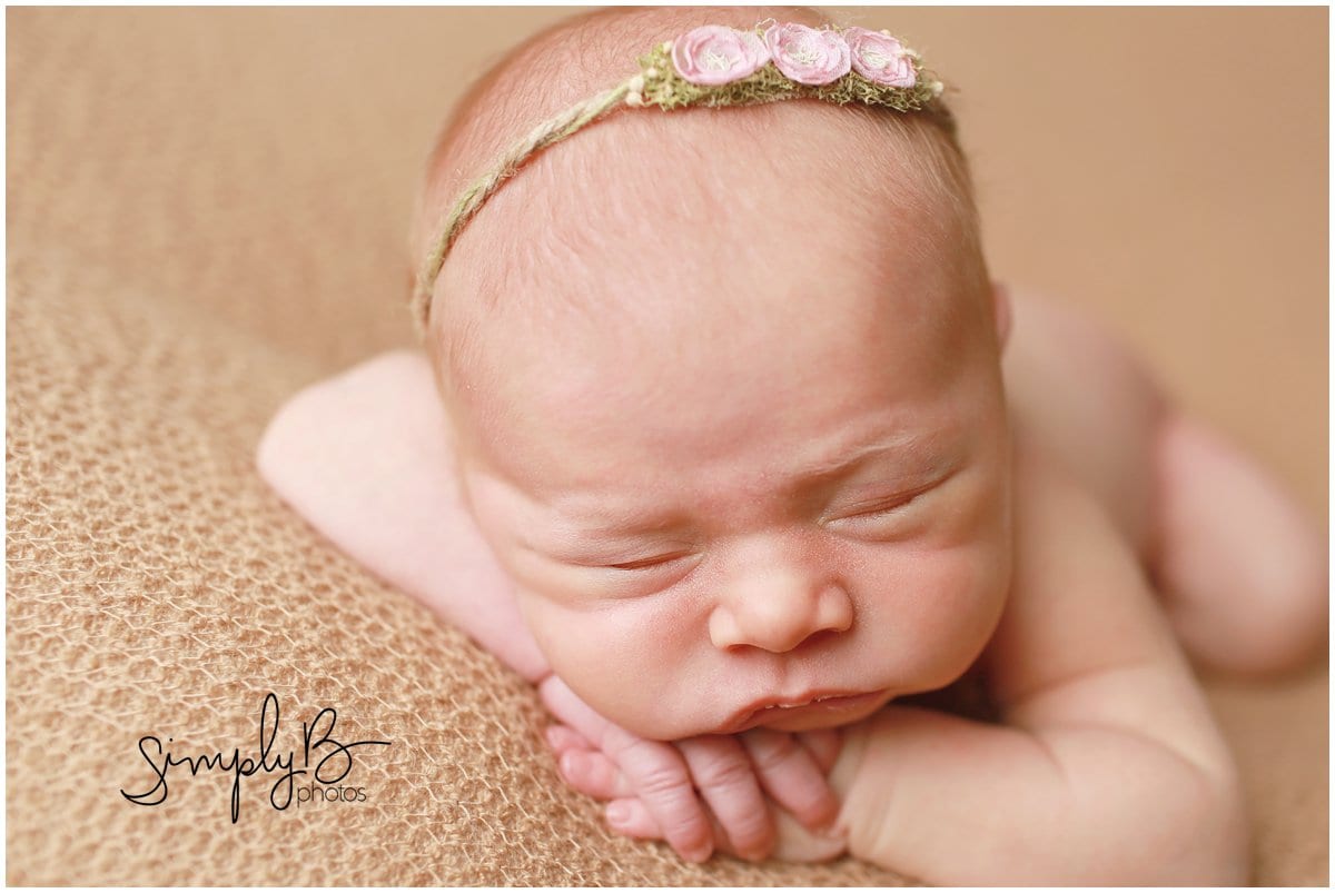 edmonton newborn photographer baby girl