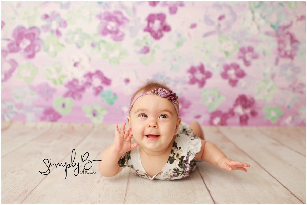 edmonton baby photographer 6 month old milestone