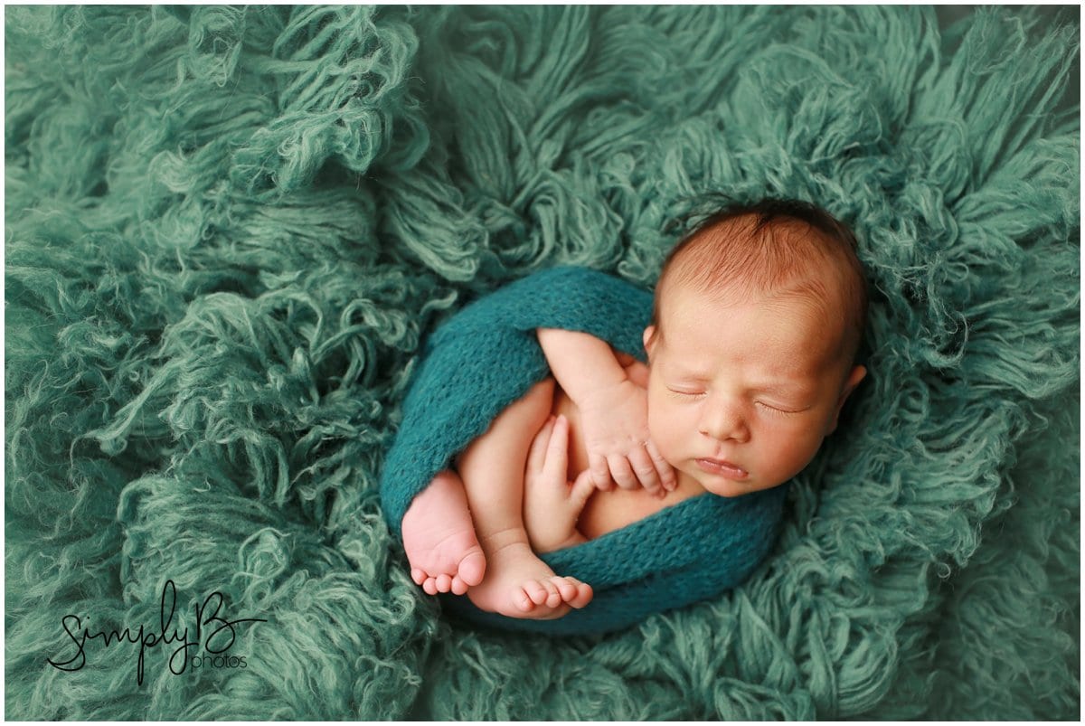 edmonton newborn photographer baby boy green brown