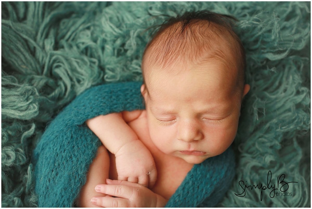 edmonton newborn photographer baby boy green brown