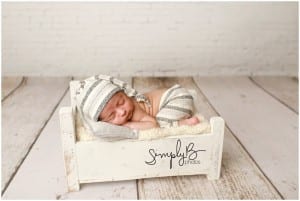 edmonton newborn photographer grey and blue color theme