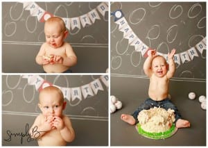 edmonton cake smash photographer