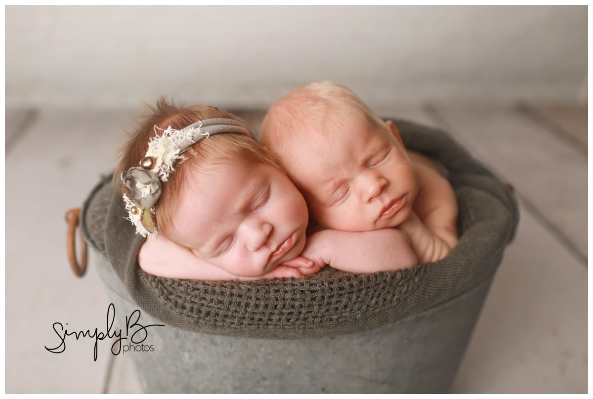 sherwood park newborn baby twins photographer