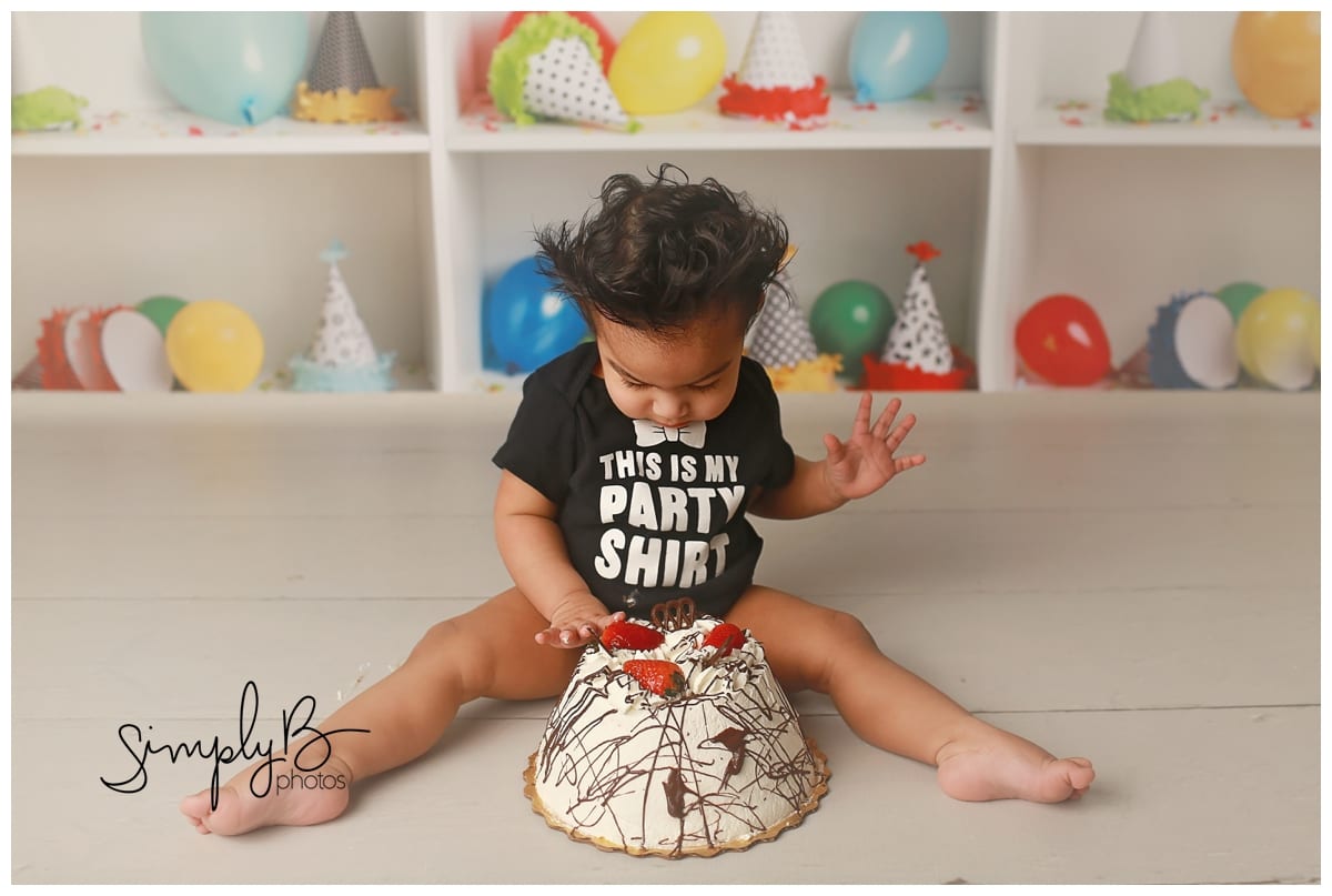 edmonton baby cake smash photographer