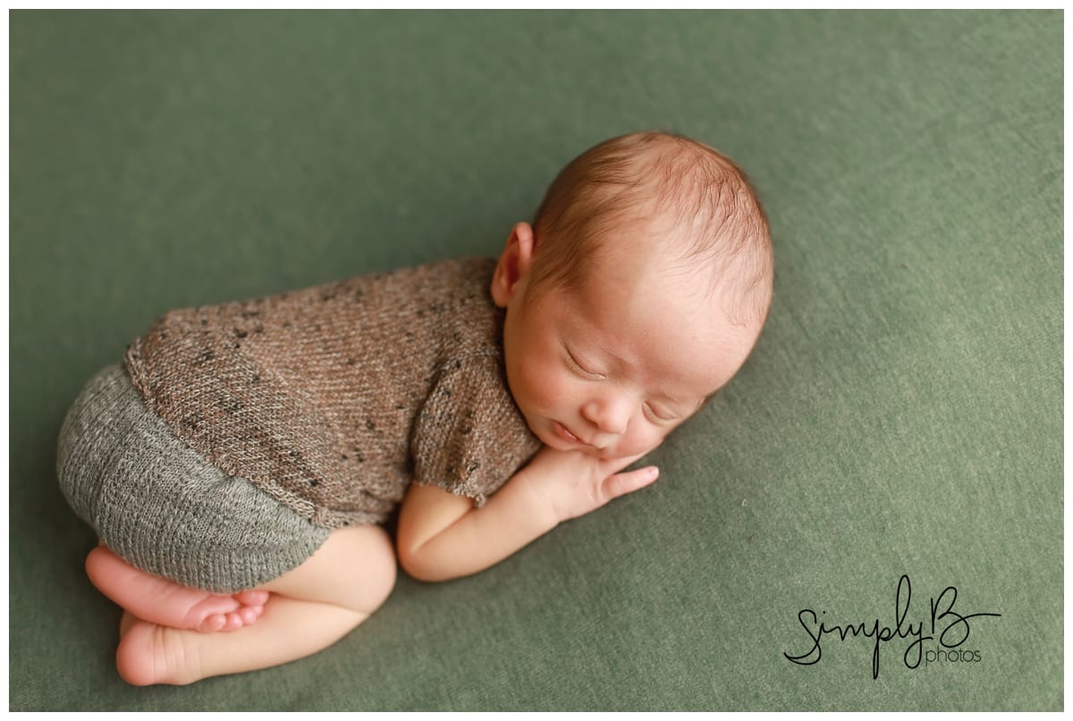 edmonton newborn photographer studio poses