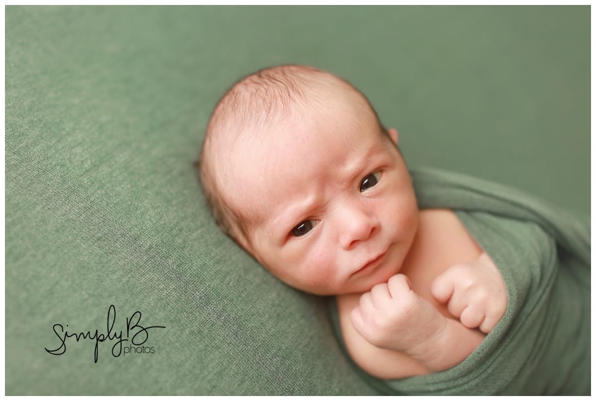 edmonton newborn photographer studio poses