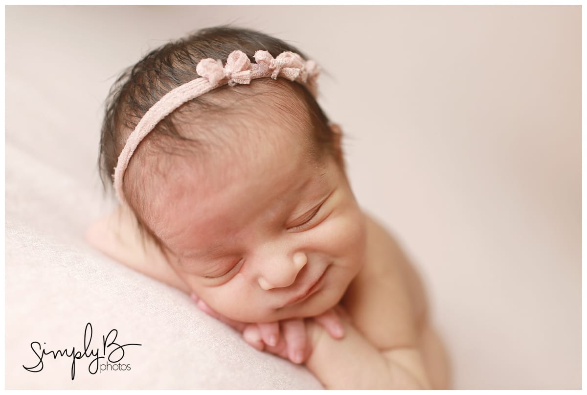 edmonton newborn photographer baby girl