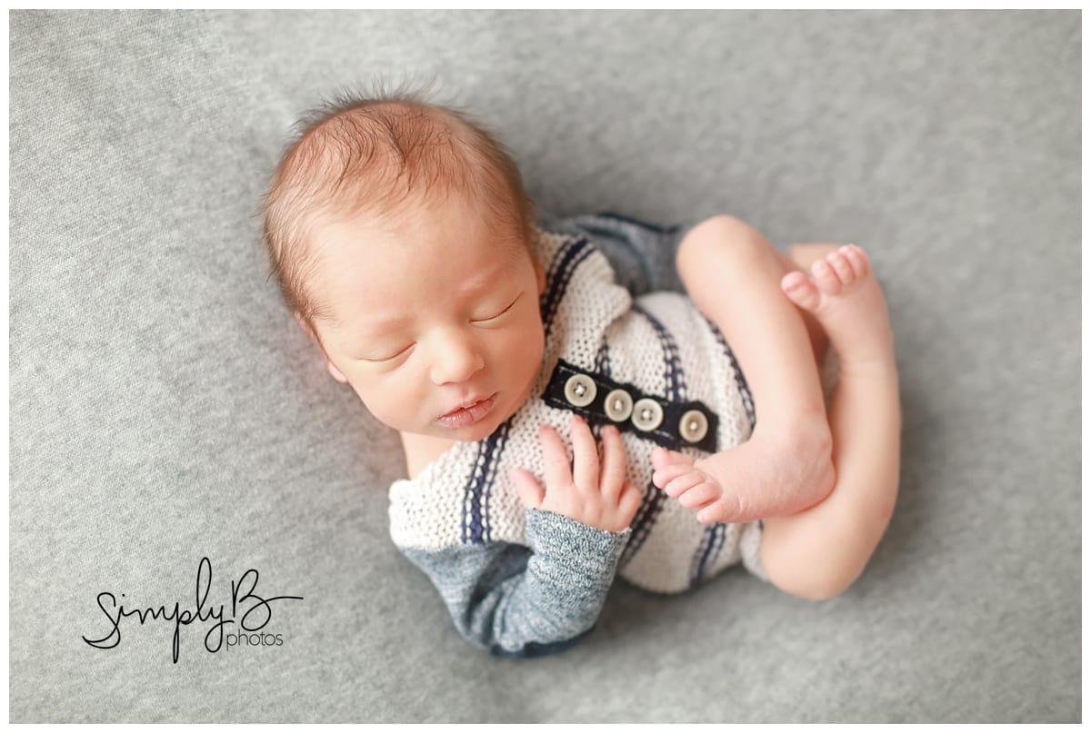 edmonton newborn photographer baby boy grey lifestyle
