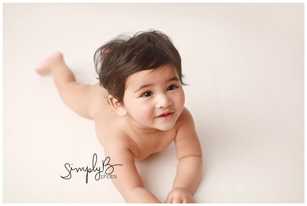 edmonton baby photography prop studio 6 month old milestone