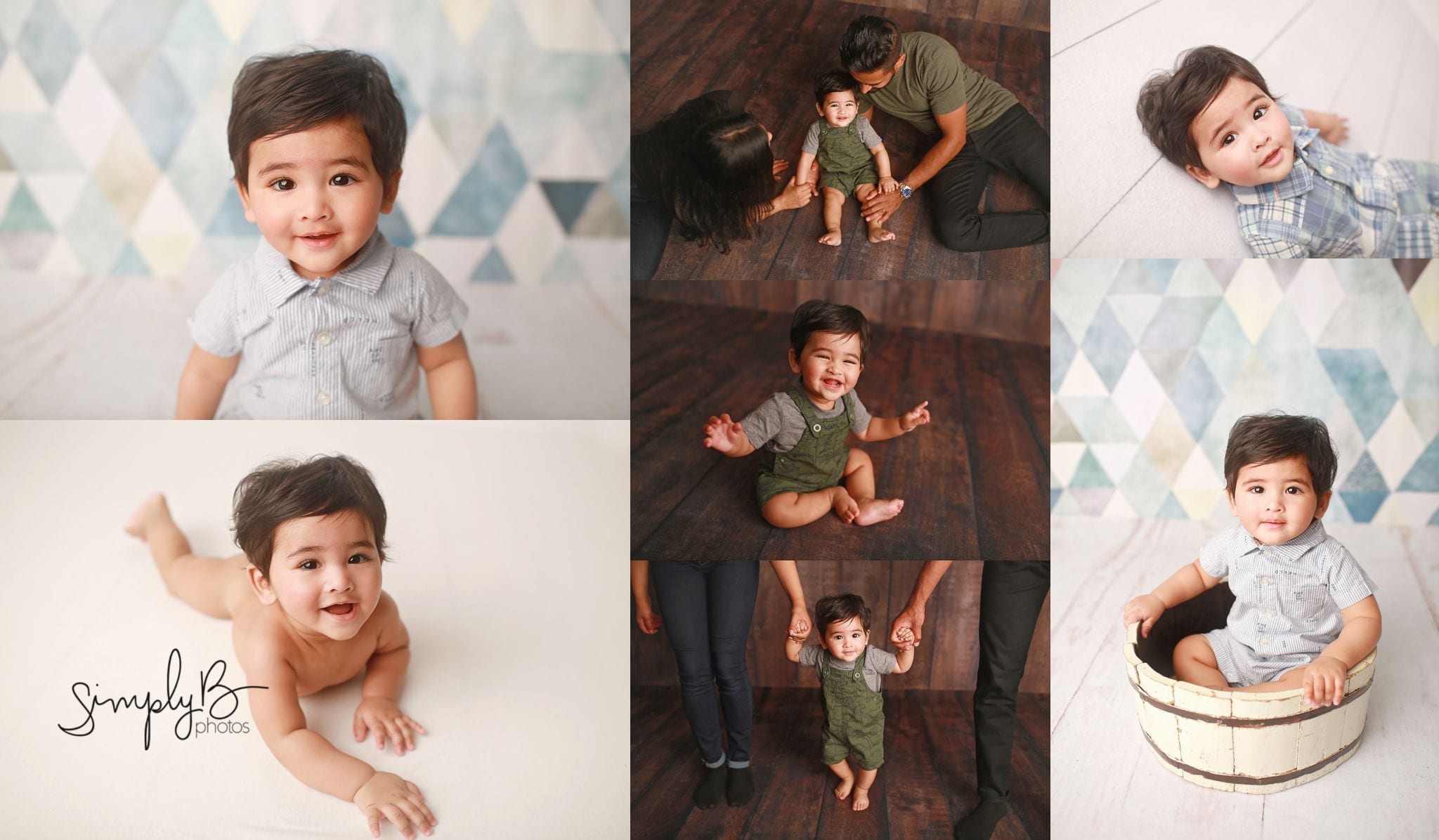 edmonton baby photography prop studio 6 month old milestone