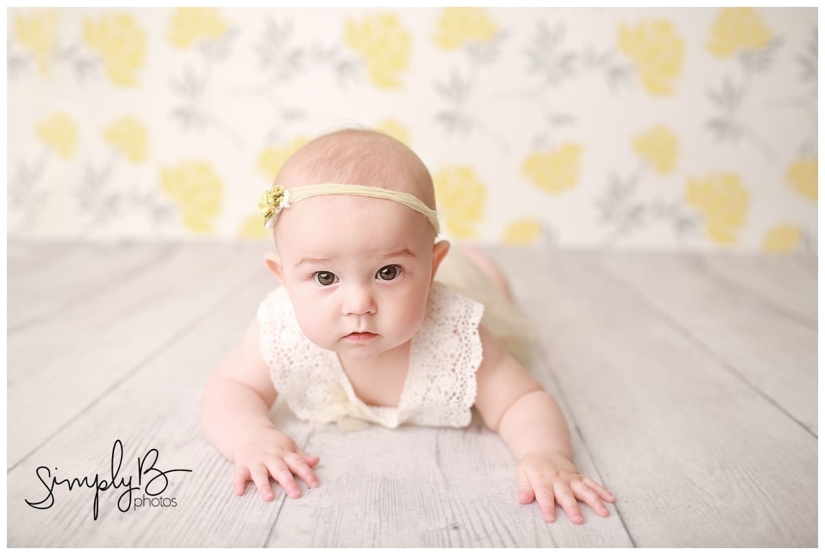 edmonton photography studio baby girl