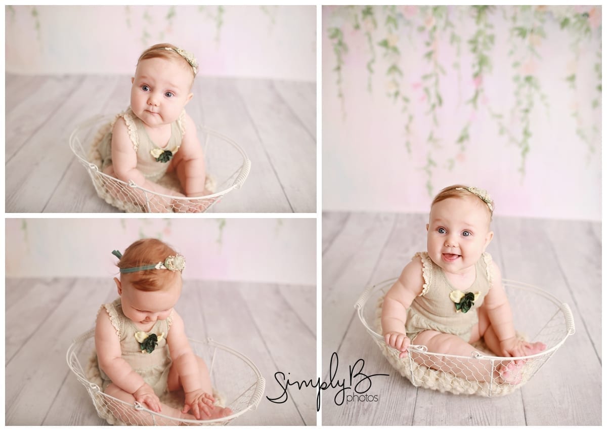 edmonton baby girl photography studio