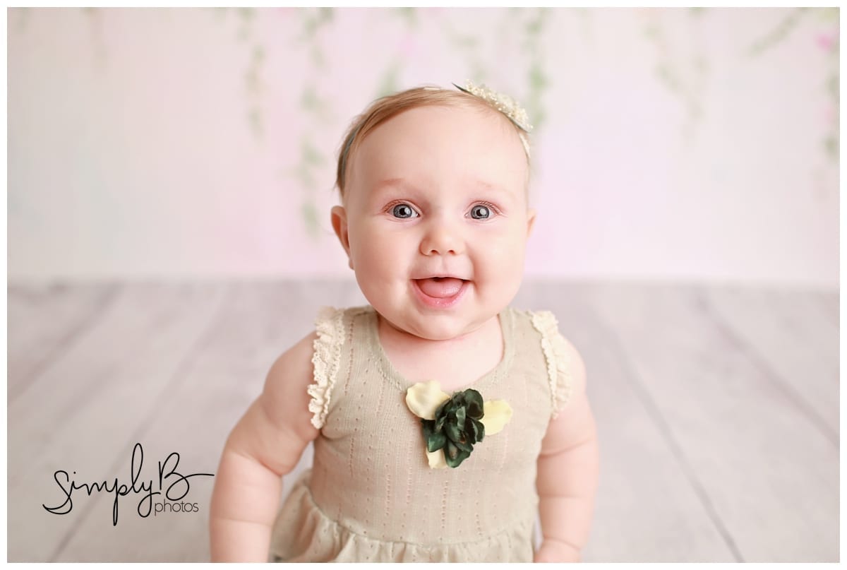 edmonton baby girl photography studio