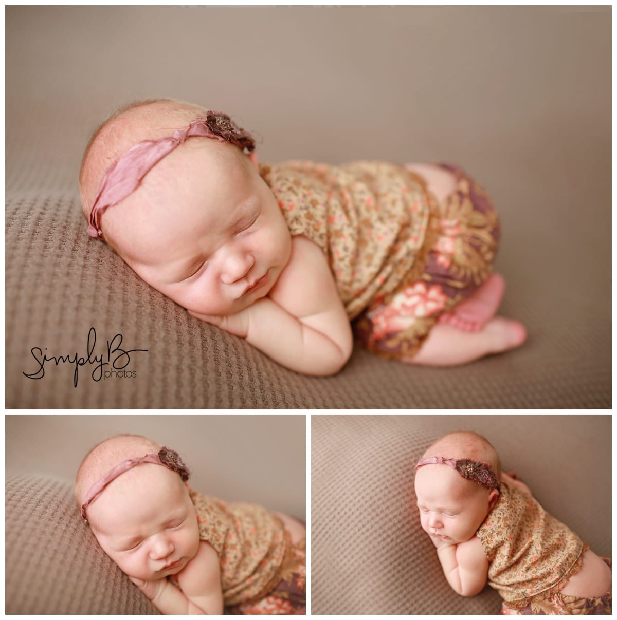 edmonton newborn photography studio baby fall colors