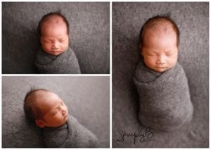 edmonton newborn baby photography studio props moon bed teddy bear