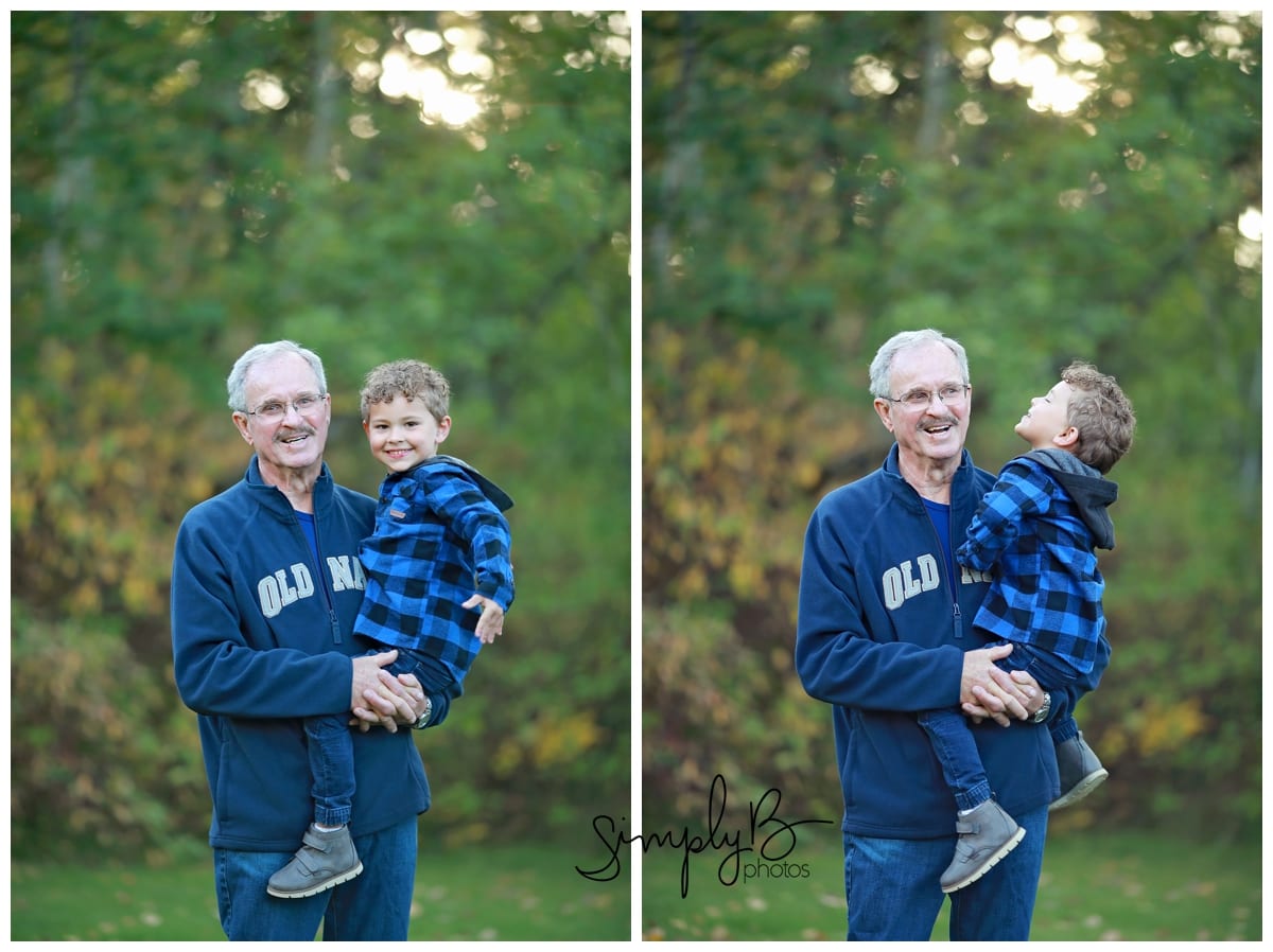 edmonton photographer family mini session with grandparents