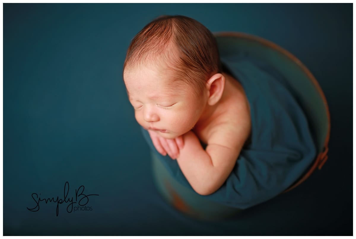 edmonton newborn photography studio baby boy mason