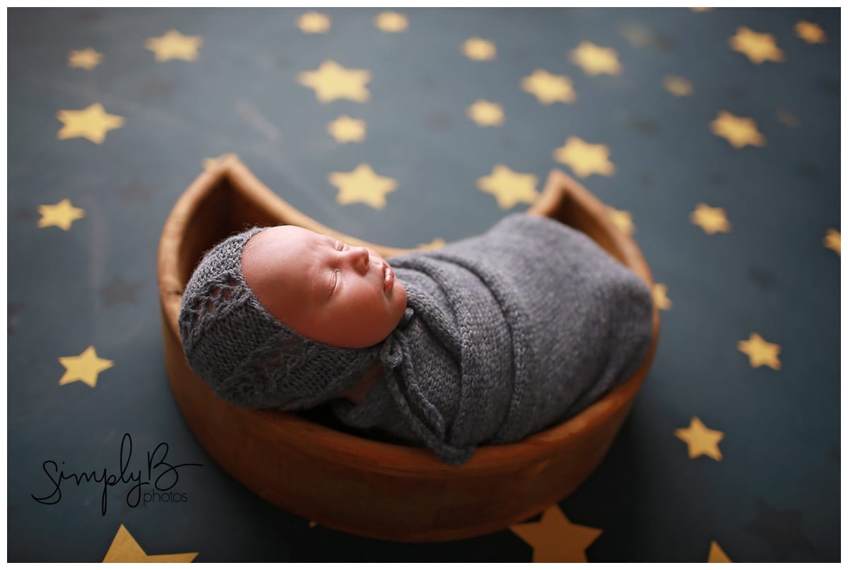 edmonton newborn photography baby boy studio