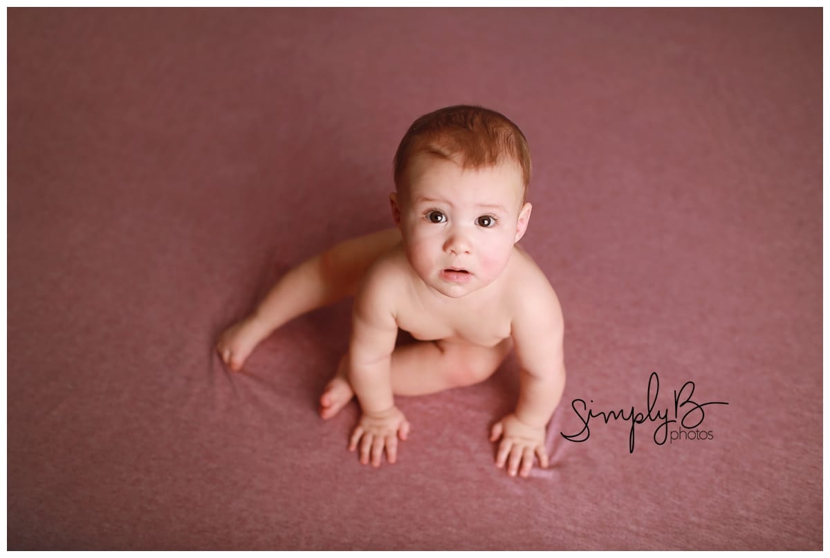 edmonton baby photography studio sitter milestone