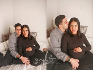 Edmonton maternity photography studio