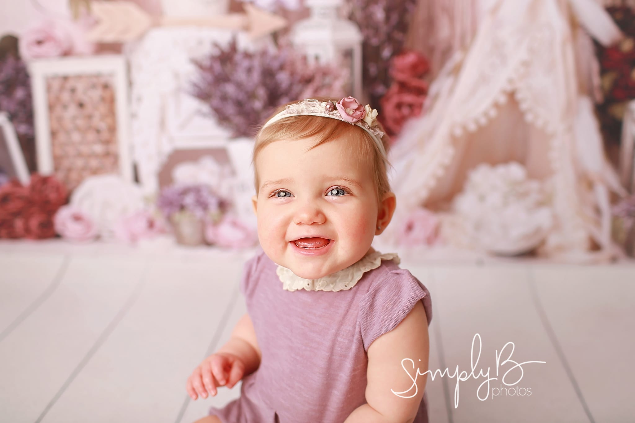 south Edmonton baby girl photography session