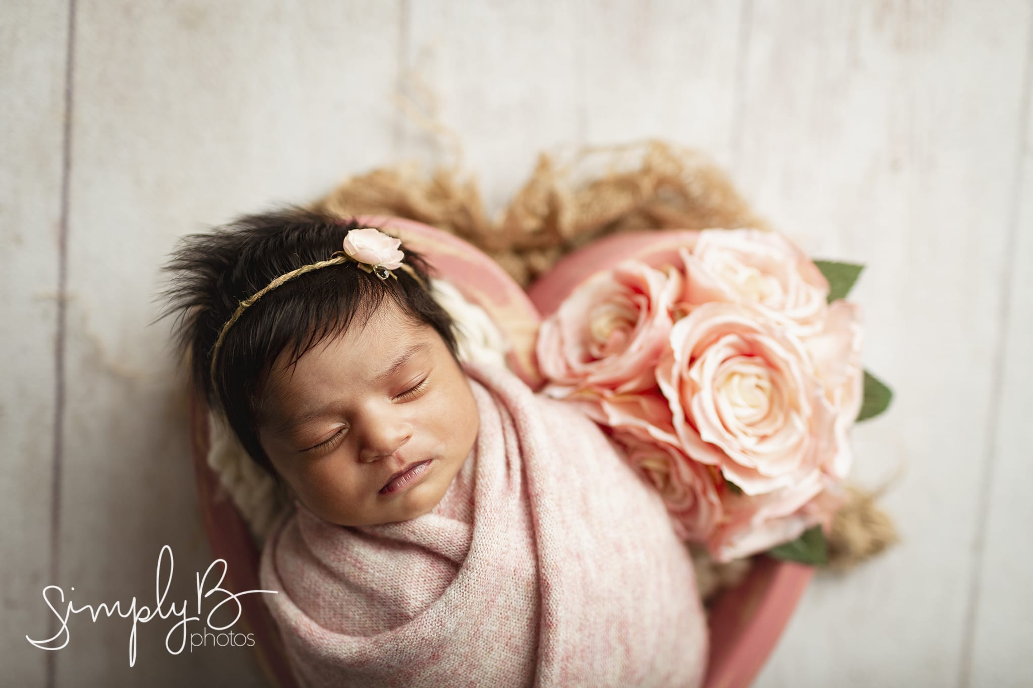 Edmonton newborn photographer baby girl