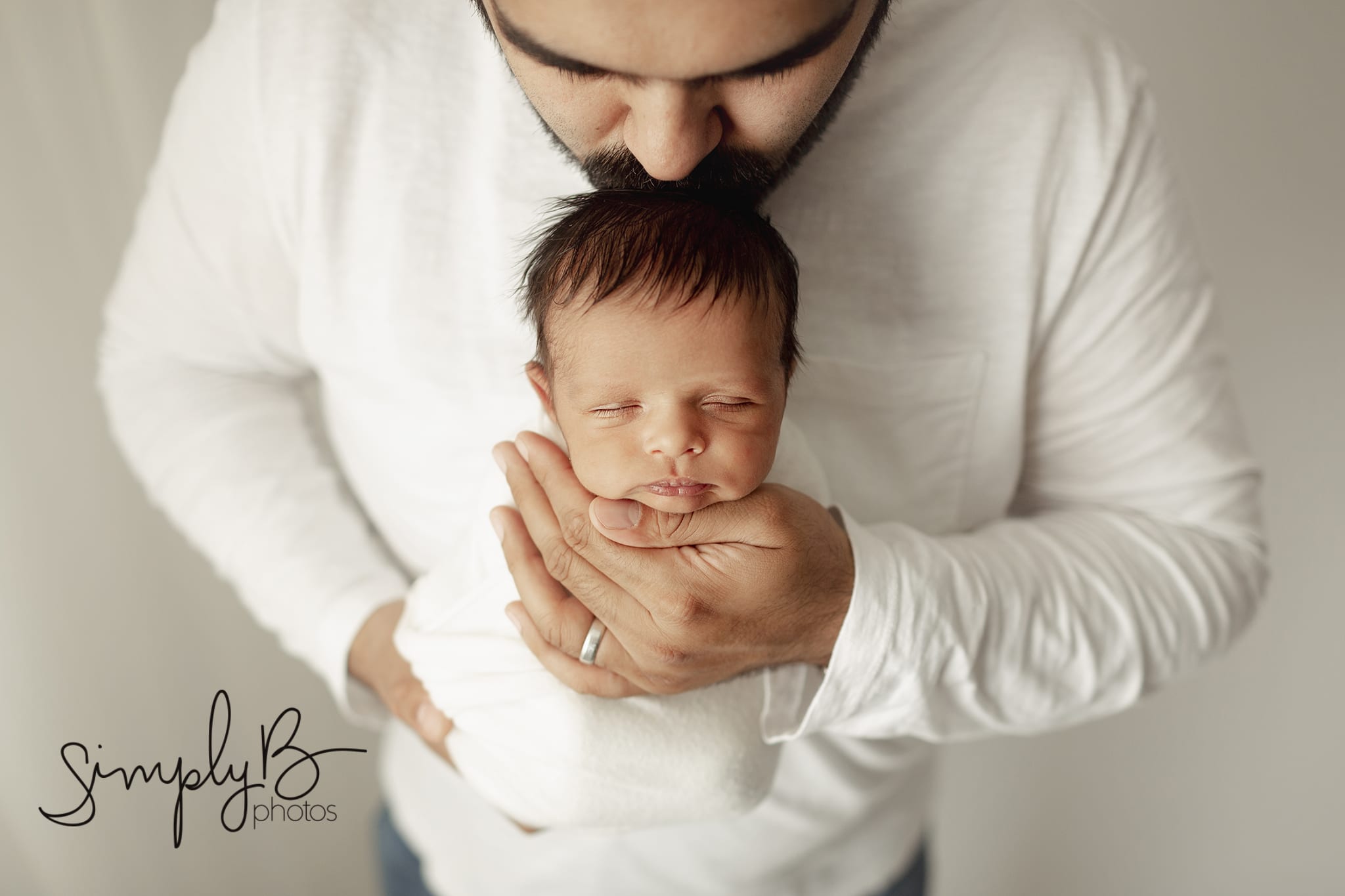 Edmonton newborn photography studio baby boy photos