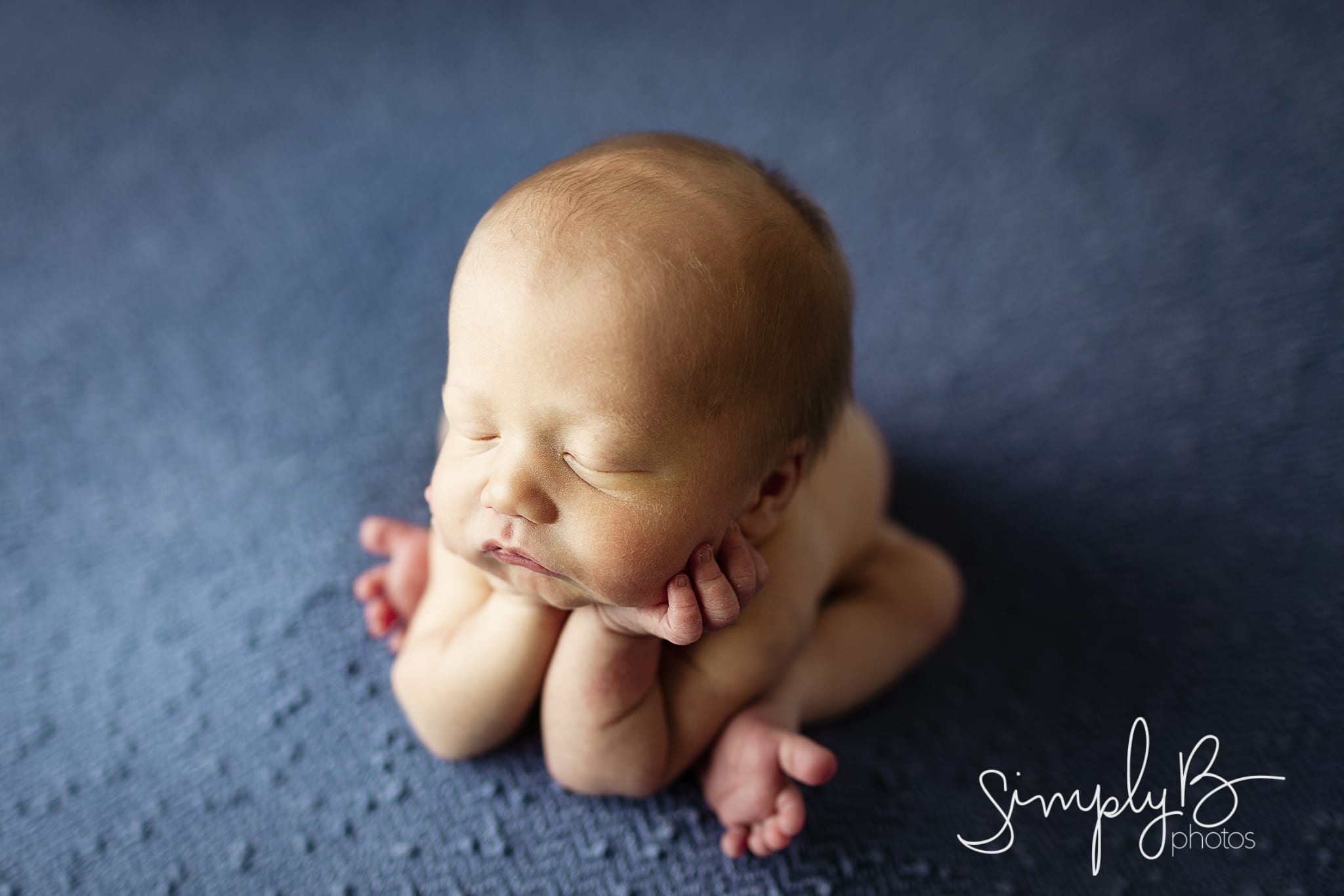 Edmonton newborn photography studio baby boy kash