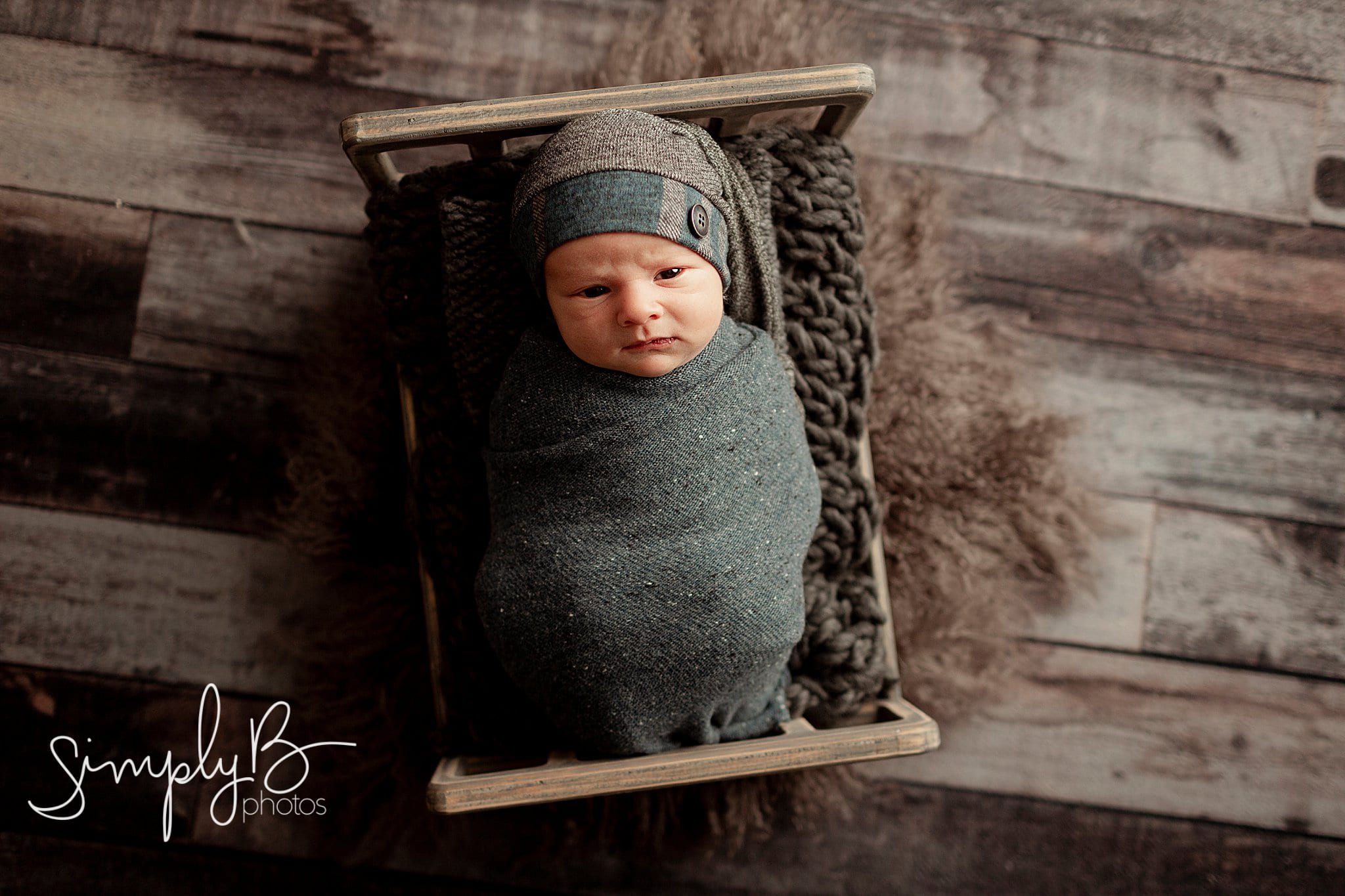 Edmonton Newborn photography south studio baby boy