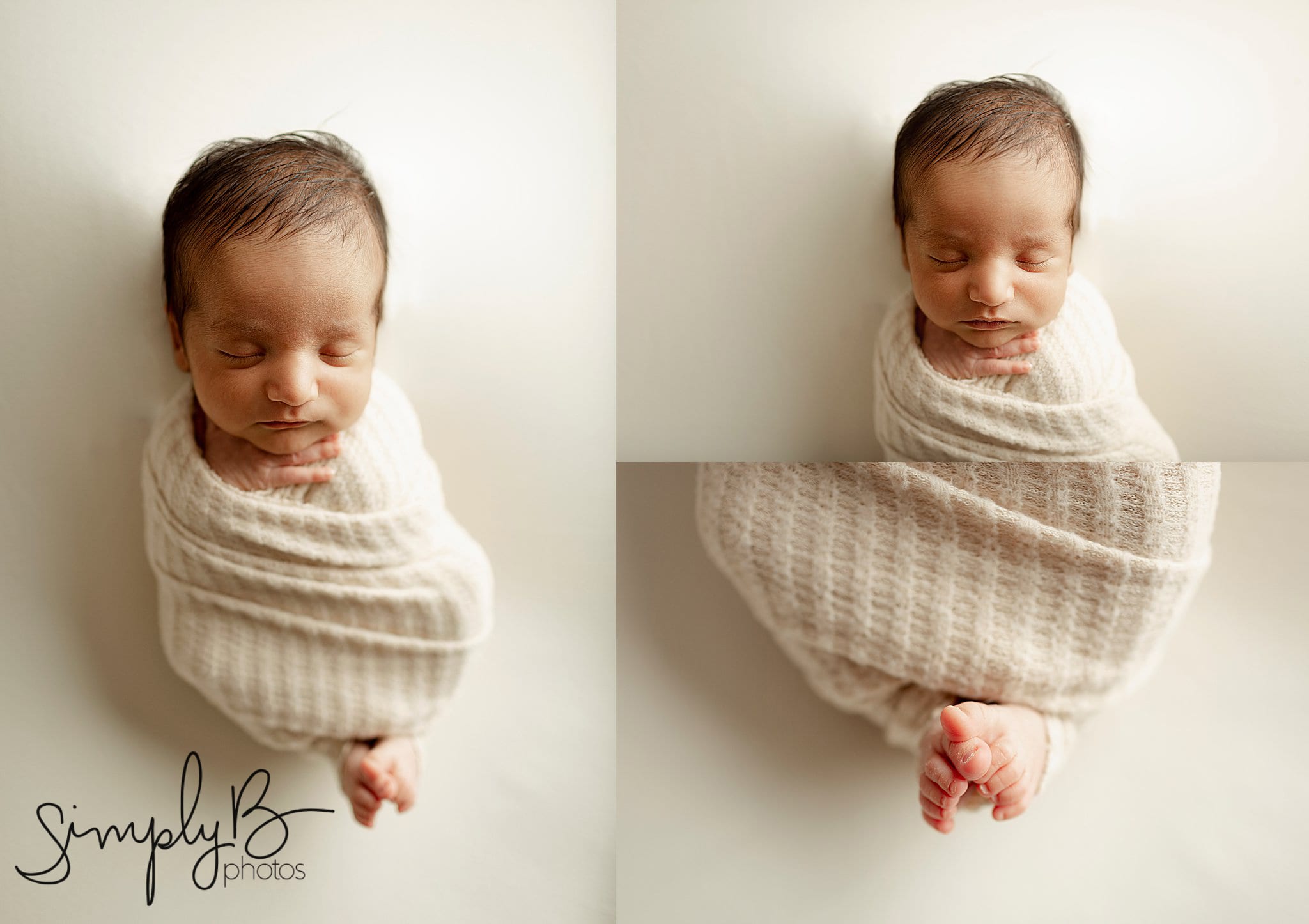 Edmonton Newborn Photographer baby boy studio