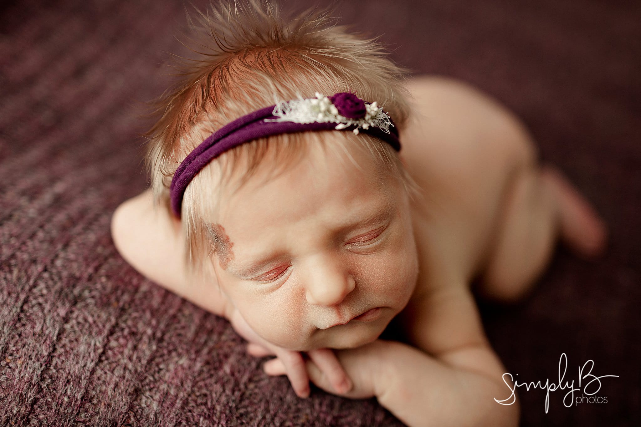 Edmonton Newborn Photographer baby girl