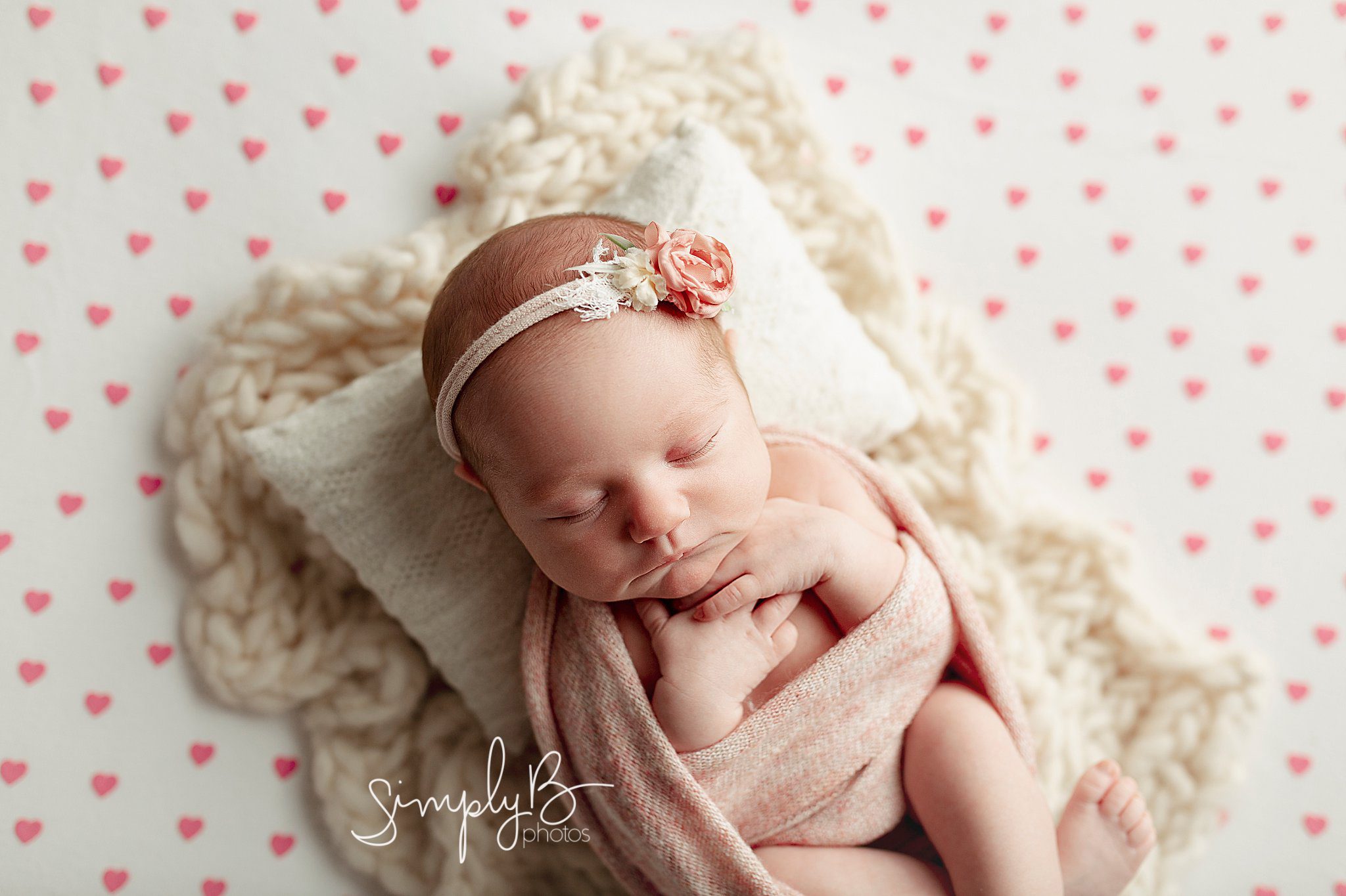 edmonton newborn photography baby girl