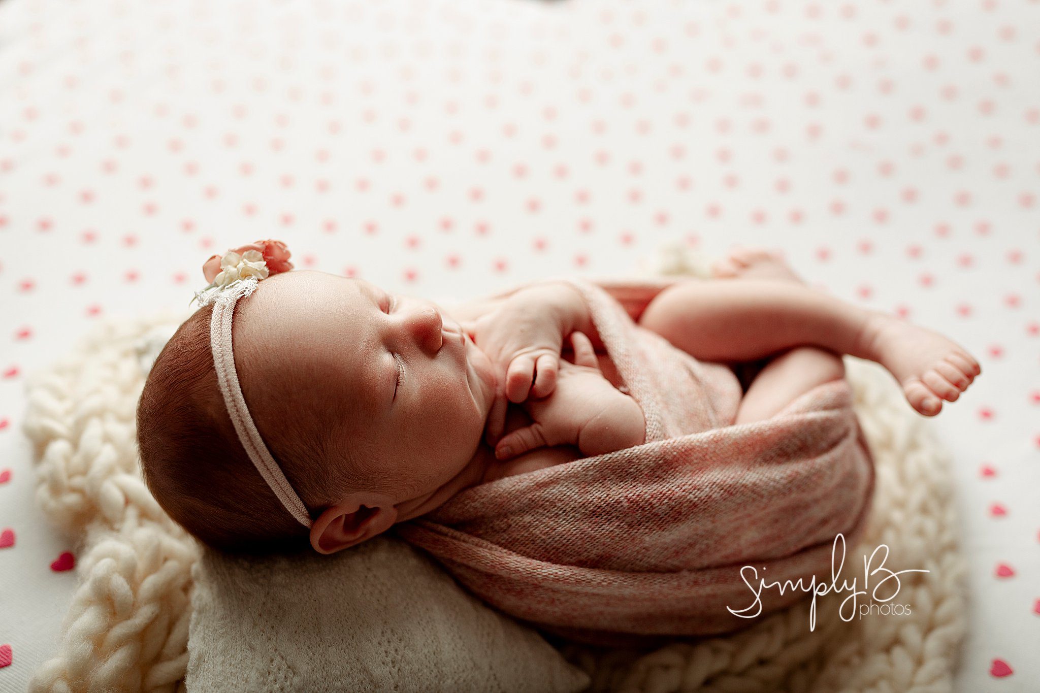 edmonton newborn photography baby girl