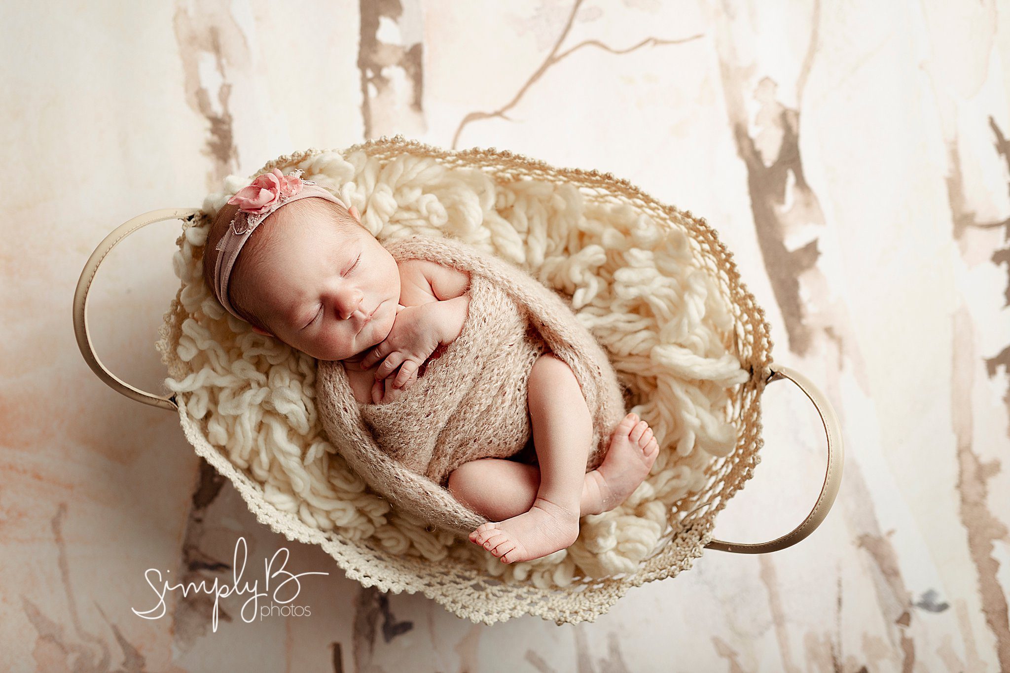 edmonton newborn photography baby girl