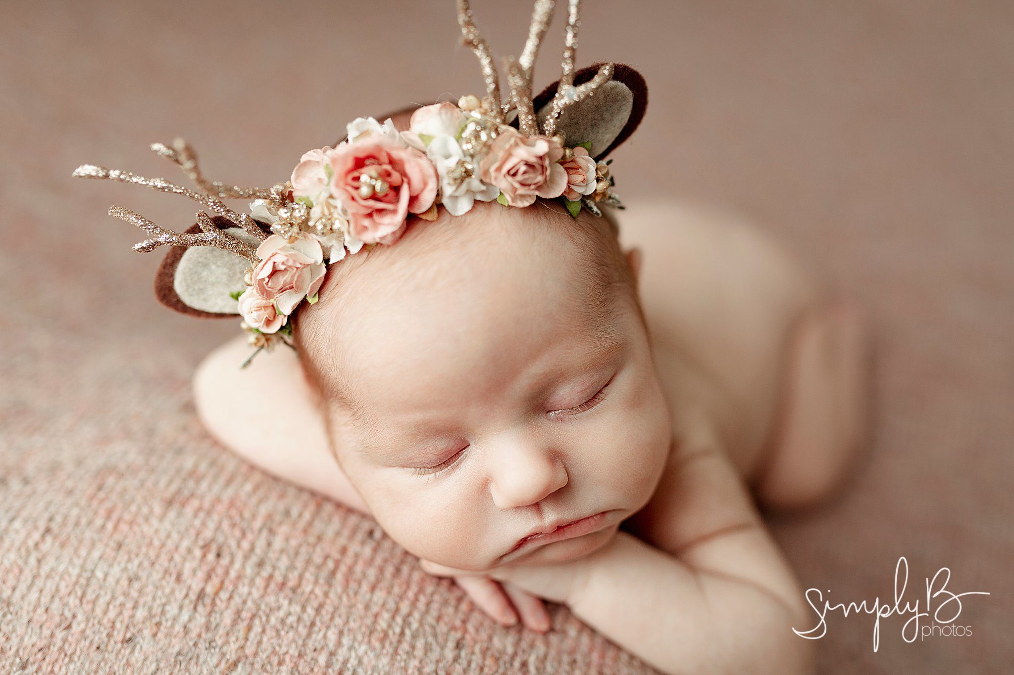 edmonton newborn photography baby girl