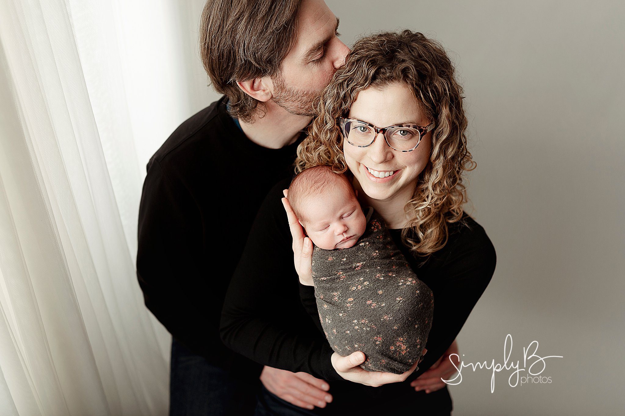 edmonton newborn photography baby girl