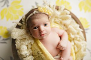 Edmonton baby girl newborn photographer