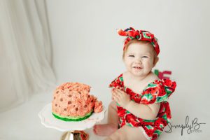 Edmonton cake smash photographer