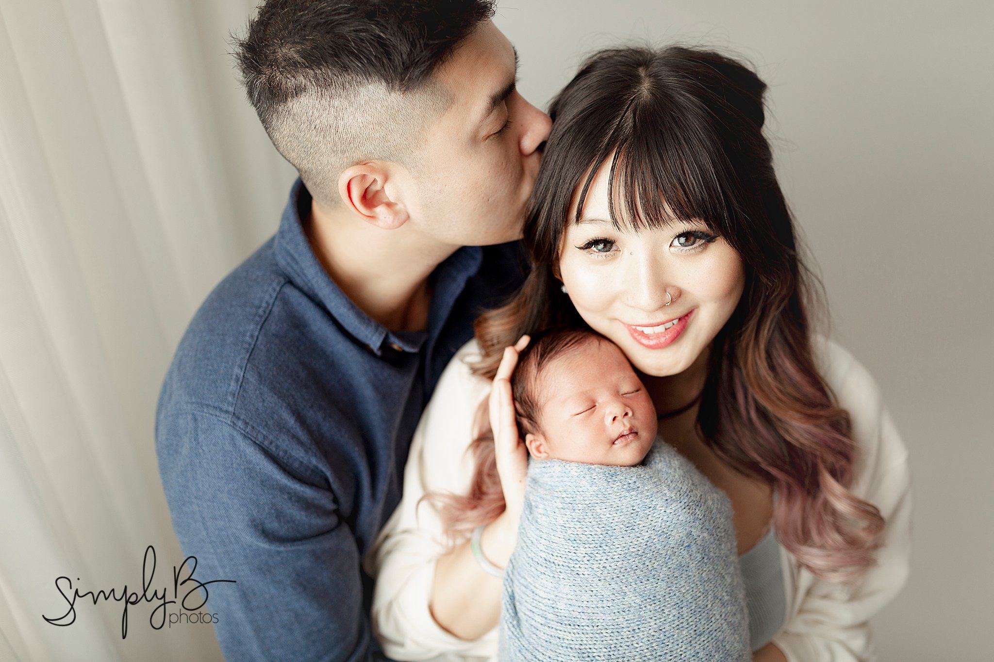 Edmonton newborn photographer baby boy
